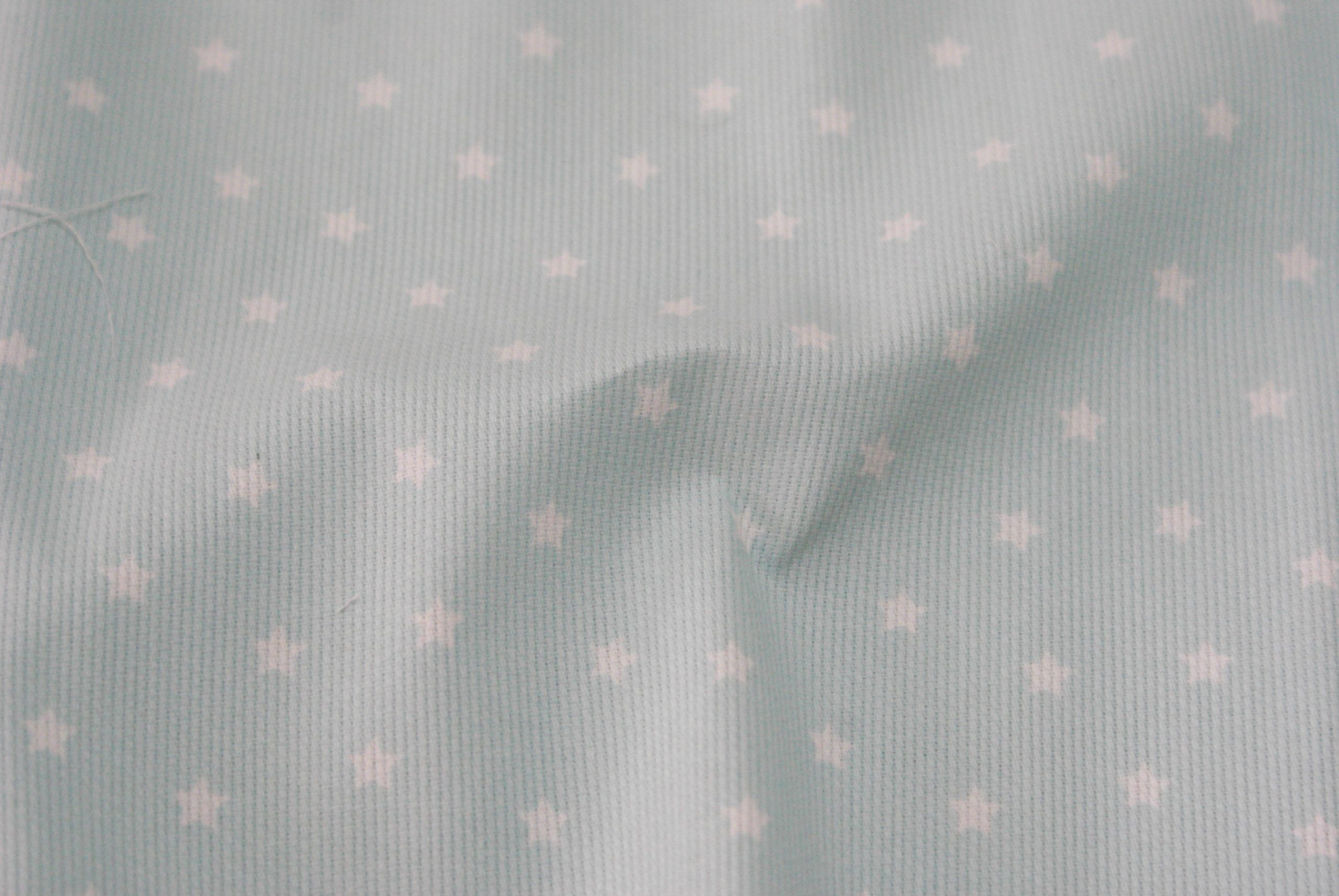 Piqué estrellitas azul 6005 1 Piqué estrellitas azul 6005
