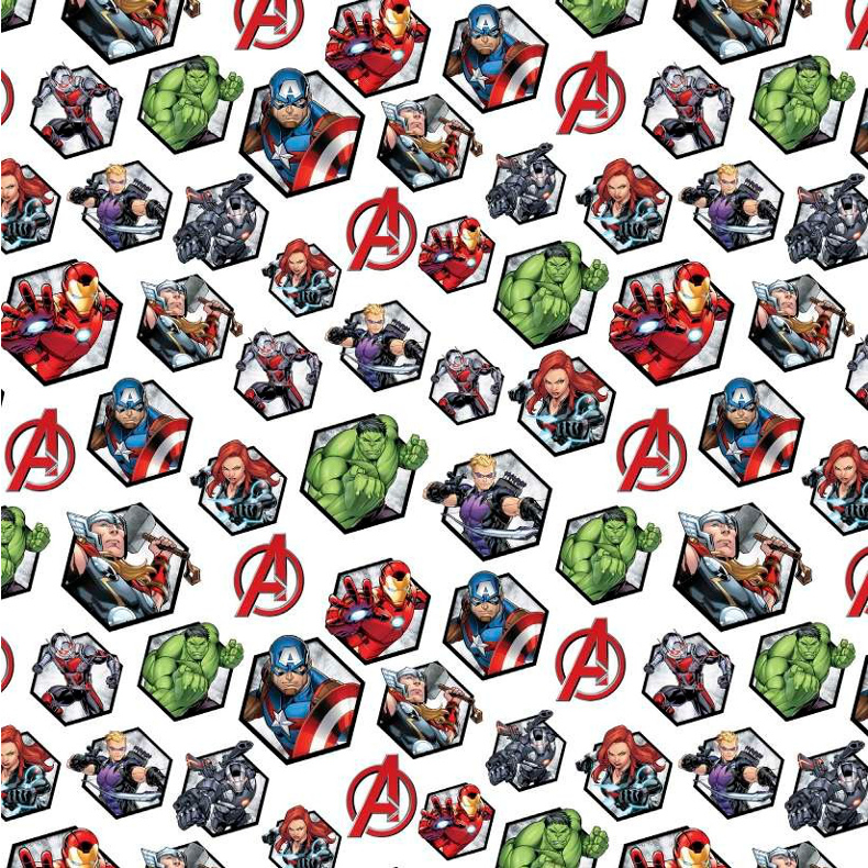 Popelín Marvel 7037