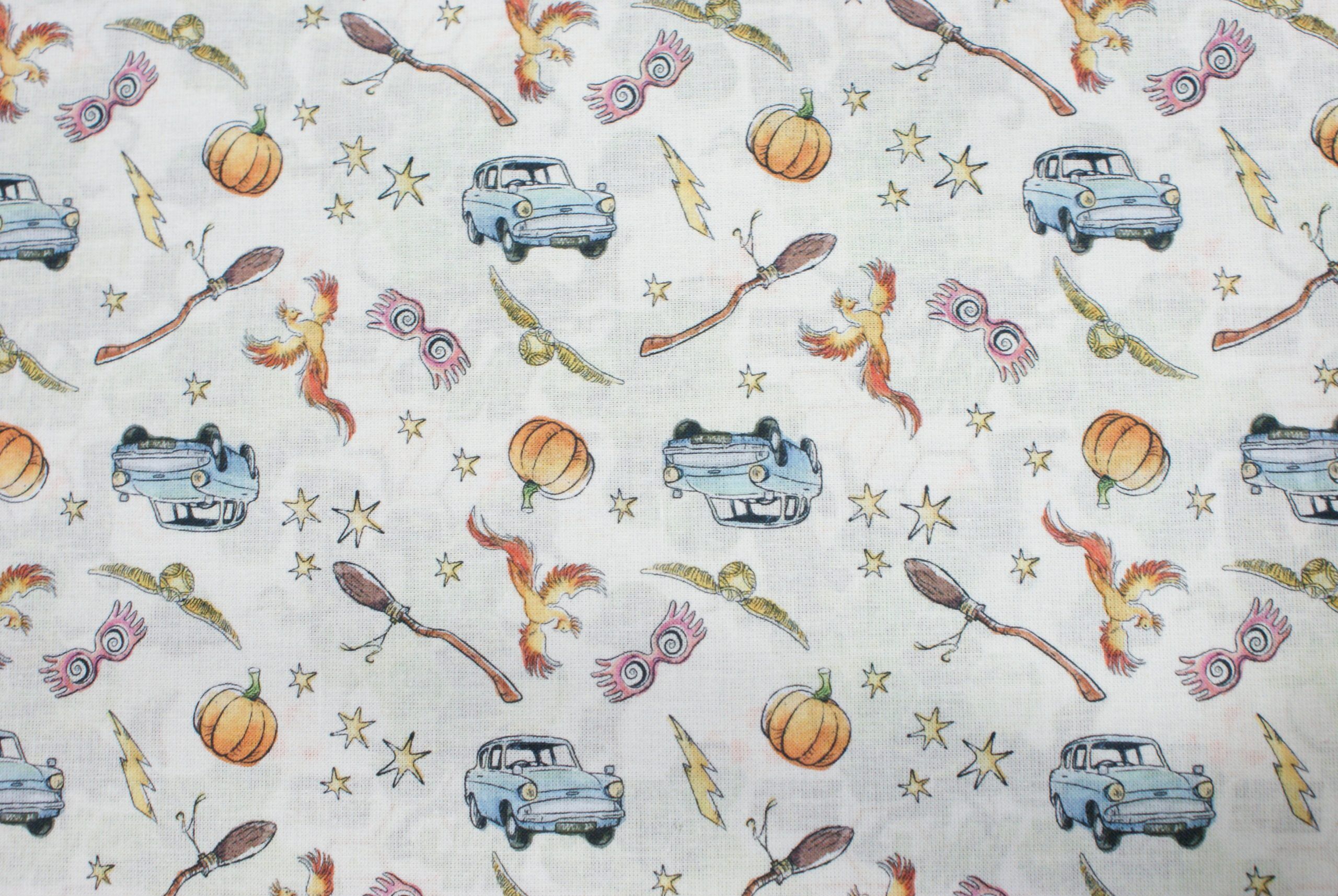 Popelín Harry Potter 7051 1 Popelín Harry Potter 7051