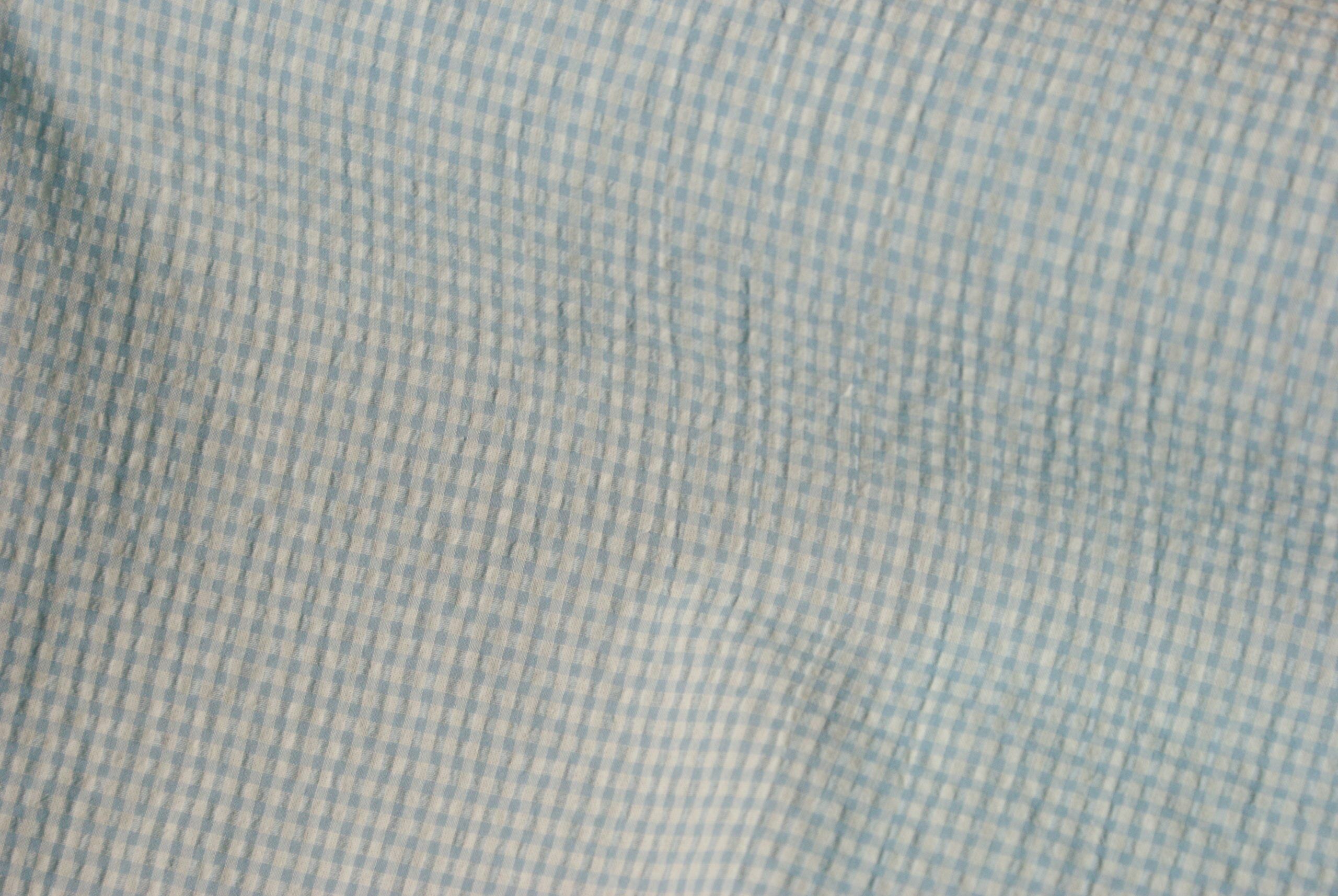 Vichy Seersuker Azul 1 Vichy Seersuker Azul