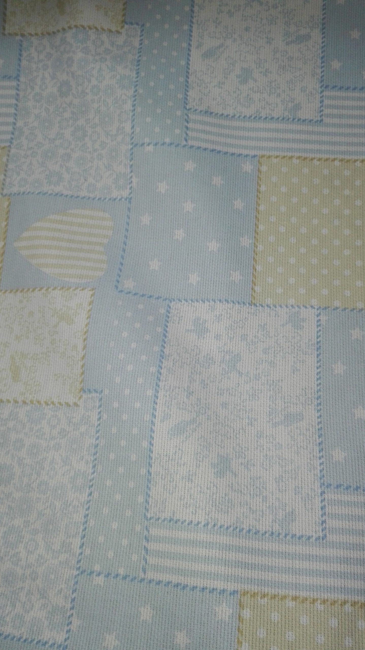 PIQUE PATCHWORK CELESTE 1 PIQUE PATCHWORK CELESTE