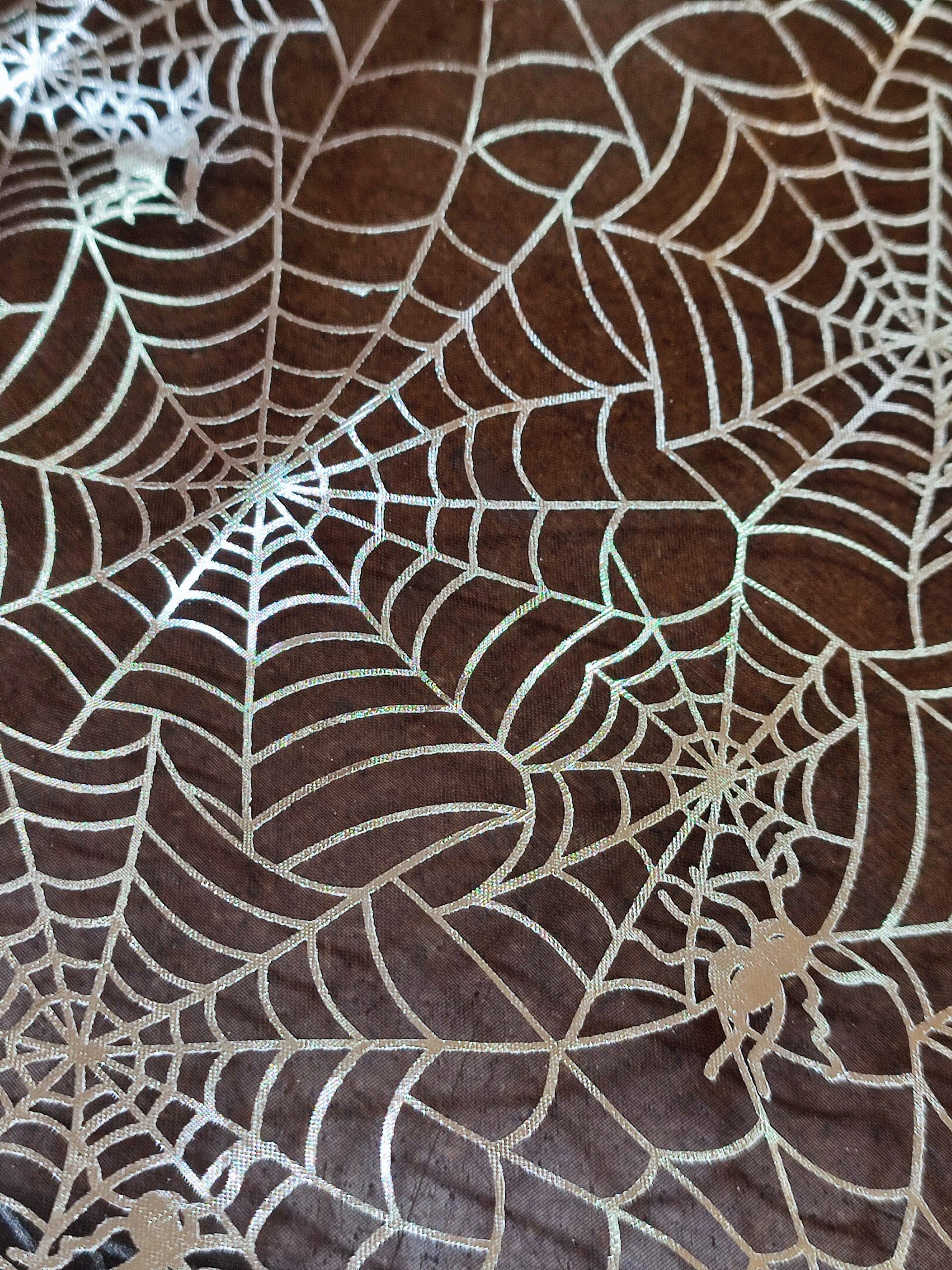 Organza Halloween Telaraña 2 Organza Halloween Telaraña - Imagen 2
